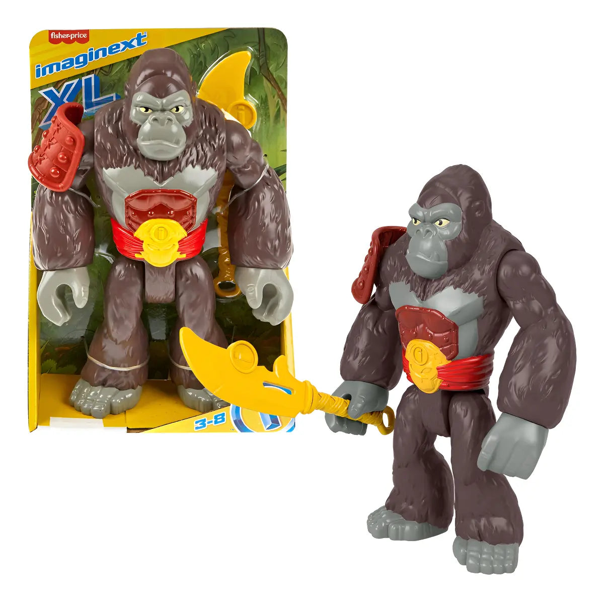 Imaginext Core XL Gorila – Fisher Price