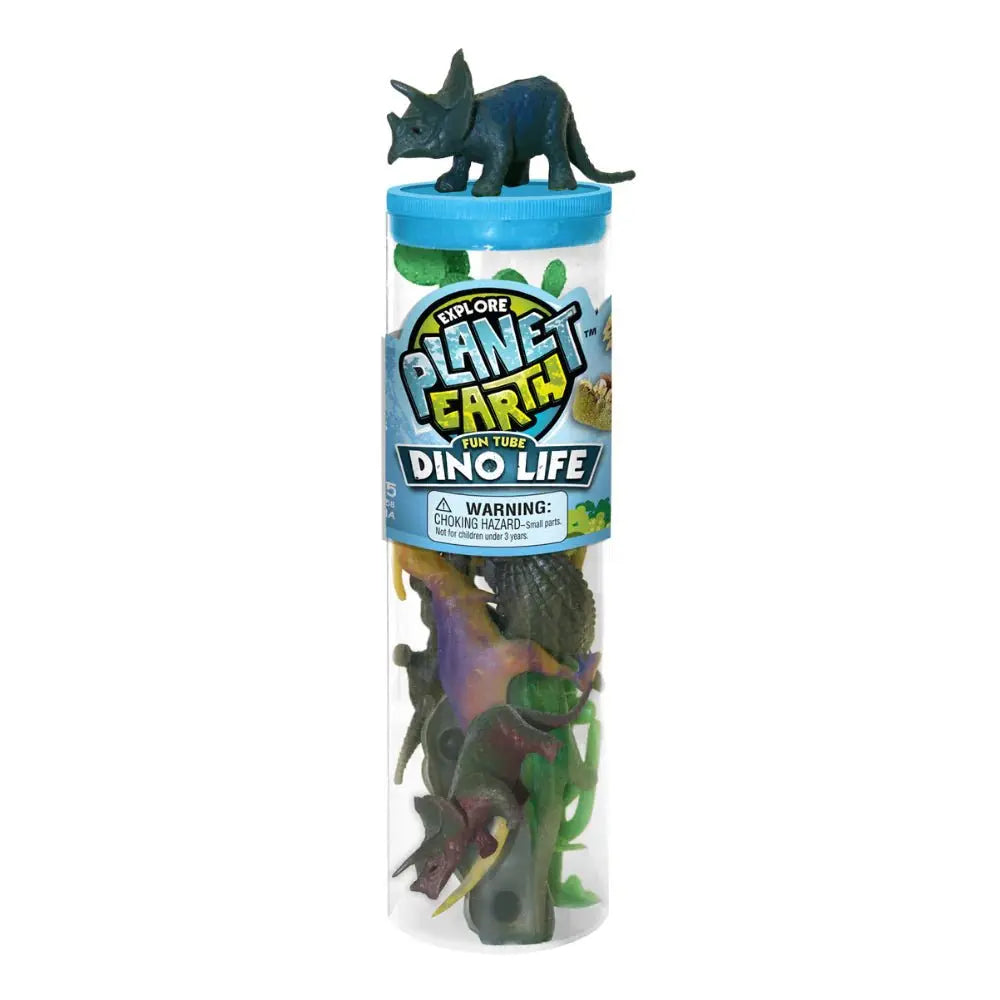 Ja-Ru Animales Divertidos Vida de Dinos Tubo en oferta outlet Colombia saldos a huevo