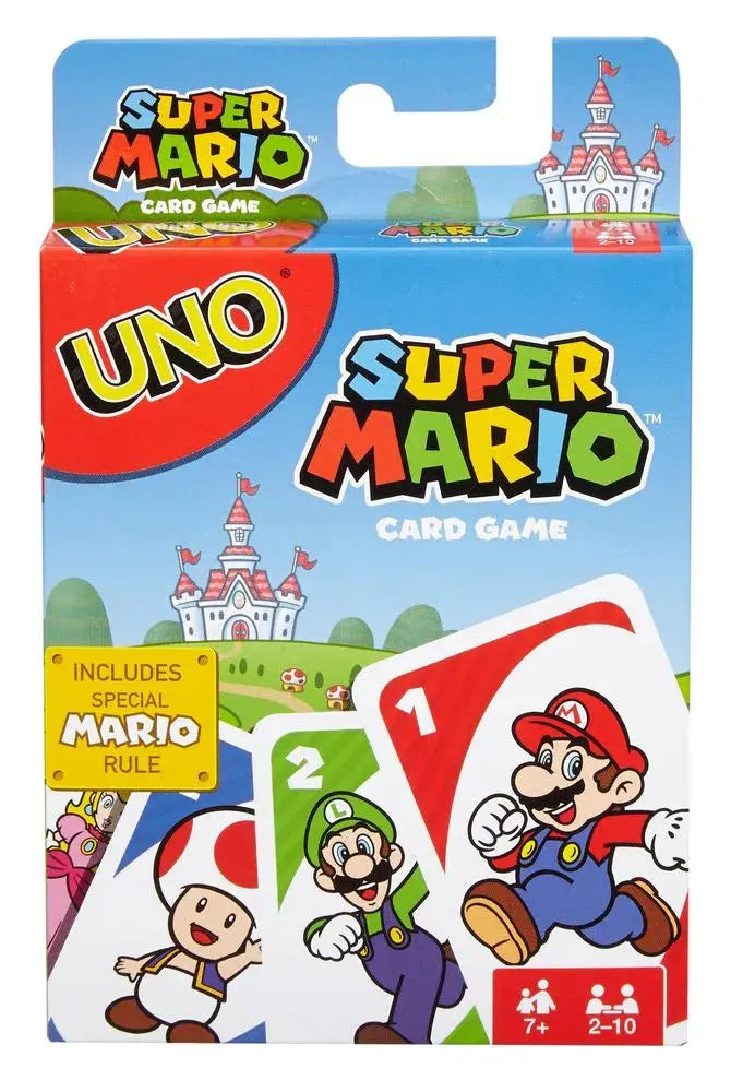 Juego de Cartas UNO Super Mario - Mattel en oferta outlet Colombia saldos a huevo