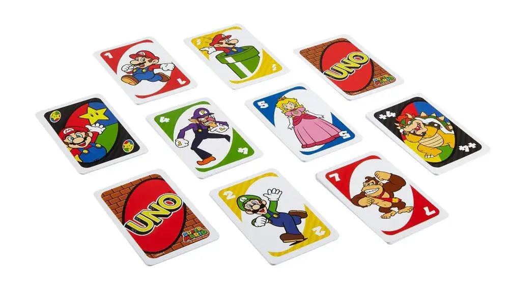 Juego de Cartas UNO Super Mario - Mattel en oferta outlet Colombia saldos a huevo