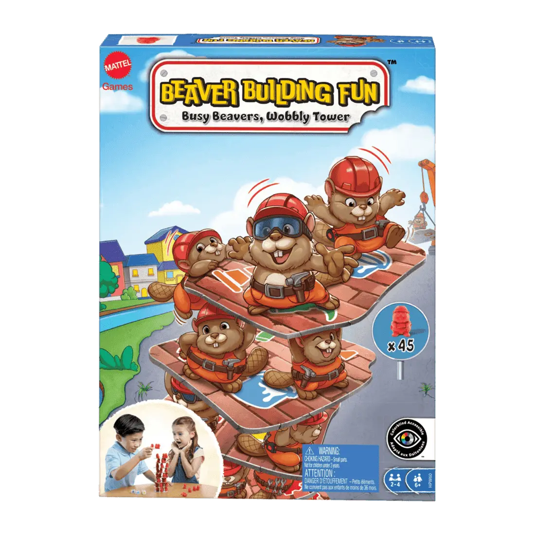 Juego de Mesa Castores Movedizos – Mattel