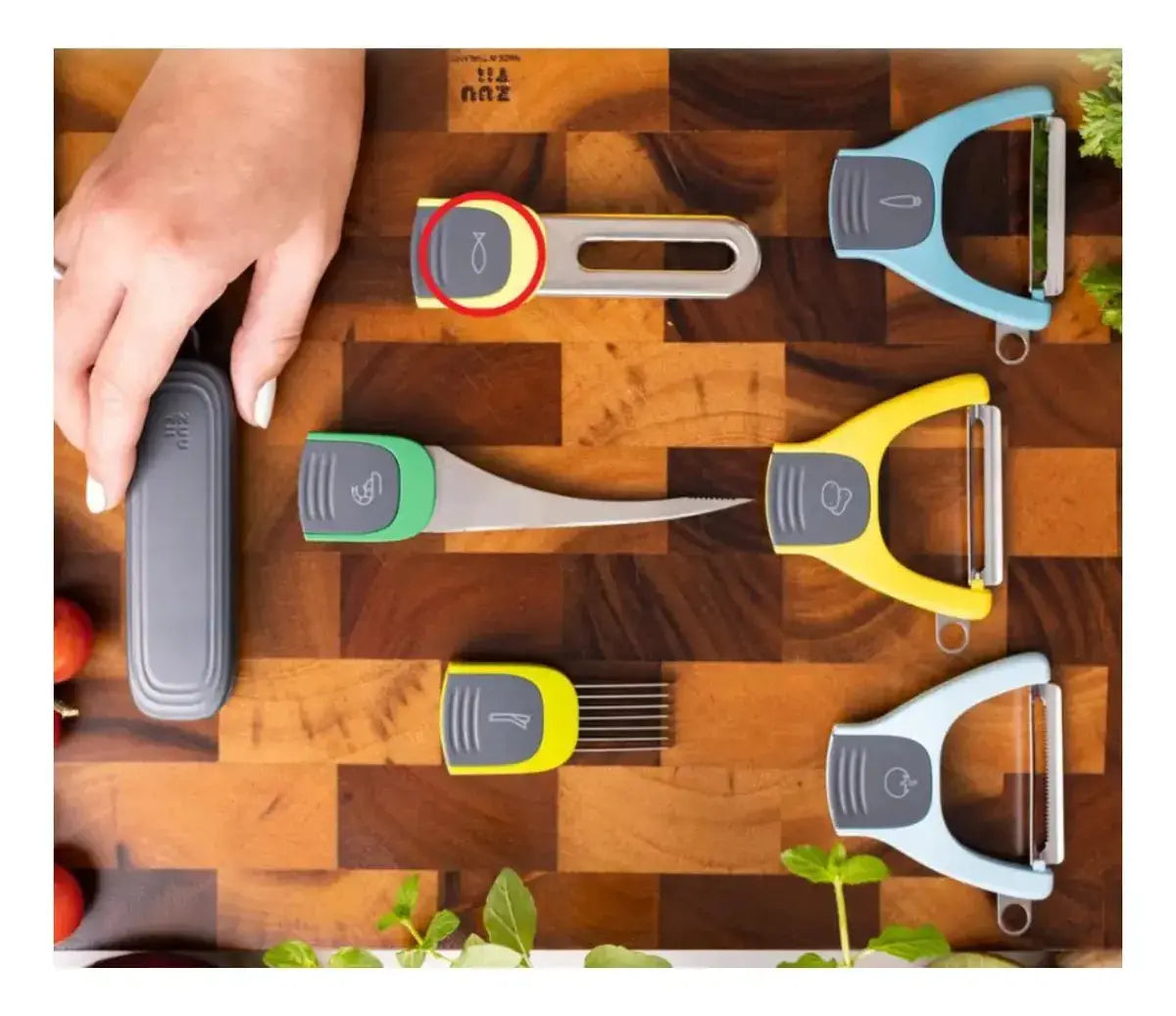 Juego de Pelador Multifunción 6 en 1 para Cocina