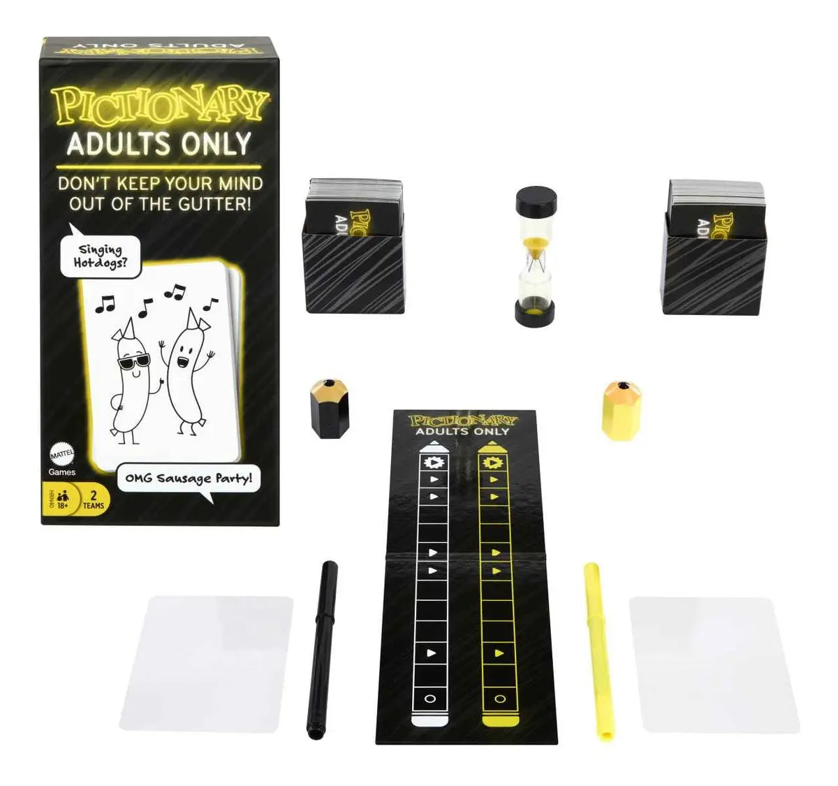 Juego de Mesa Pictionary Solo Para Adultos