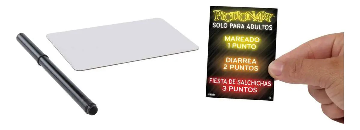 Juego de Mesa Pictionary Solo Para Adultos