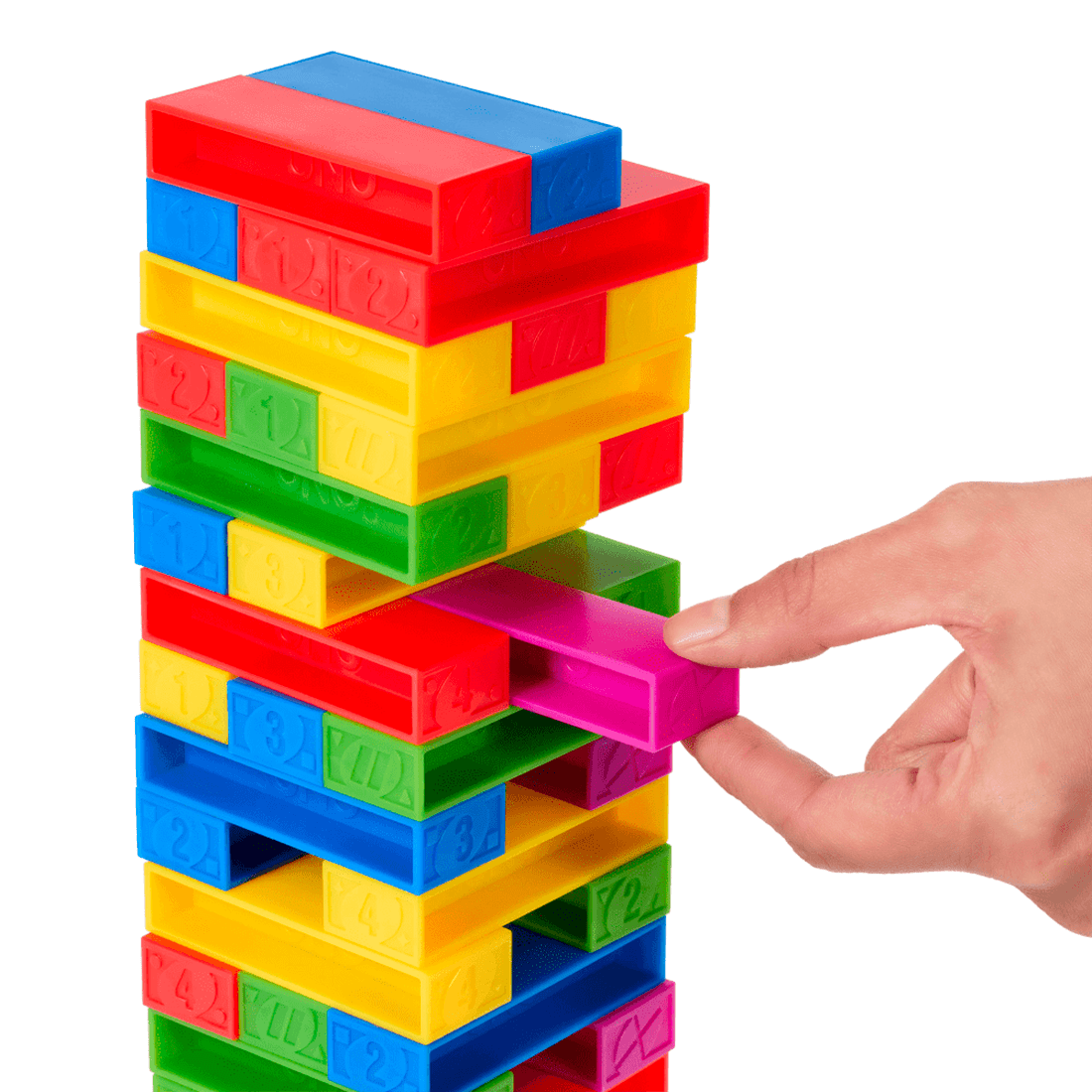 Juego de Mesa UNO Stacko en oferta outlet Colombia saldos a huevo