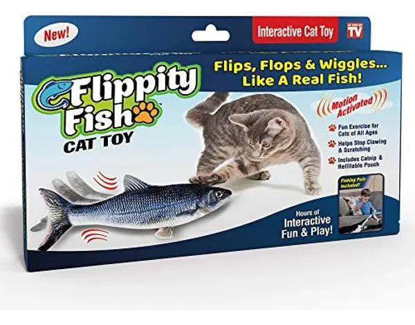 Juguete Interactivo para Gatos Flippity Fish en oferta outlet Colombia saldos a huevo