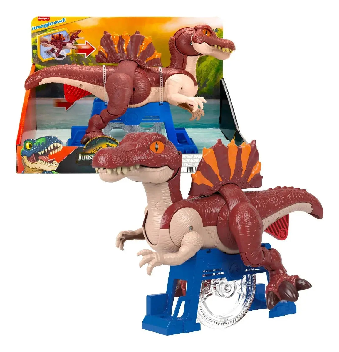 Jurassic World Rebirth Spinosaurus Corredor - Imaginext en oferta outlet Colombia saldos a huevo