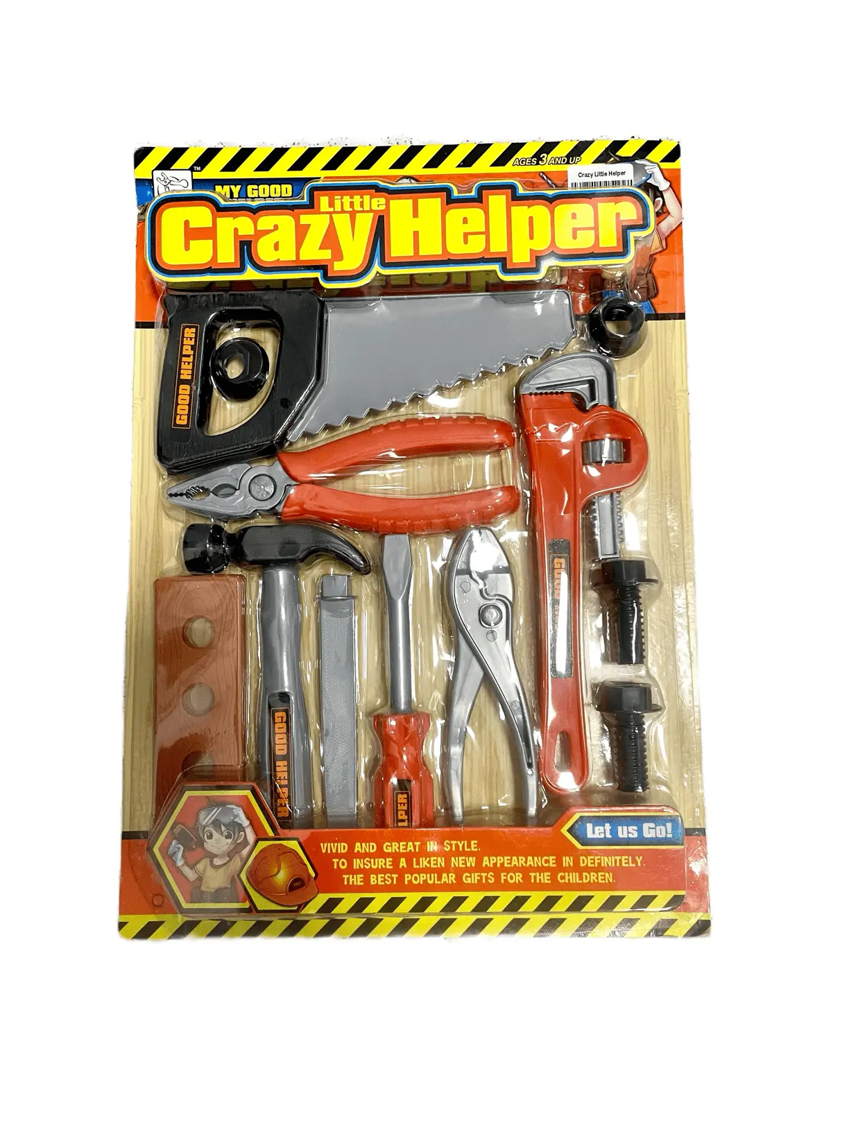 Kit de Herramientas de Juguete Crazy Little Helper en oferta outlet Colombia saldos a huevo