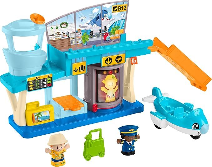 Aeropuerto Everyday Adventures Little People - Fisher Price en oferta outlet Colombia saldos a huevo
