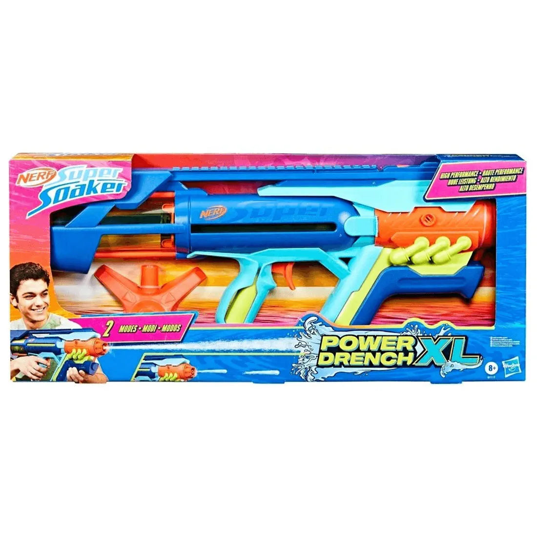 Lanzador de Agua Nerf Super Soaker Power Drench XL - Hasbro