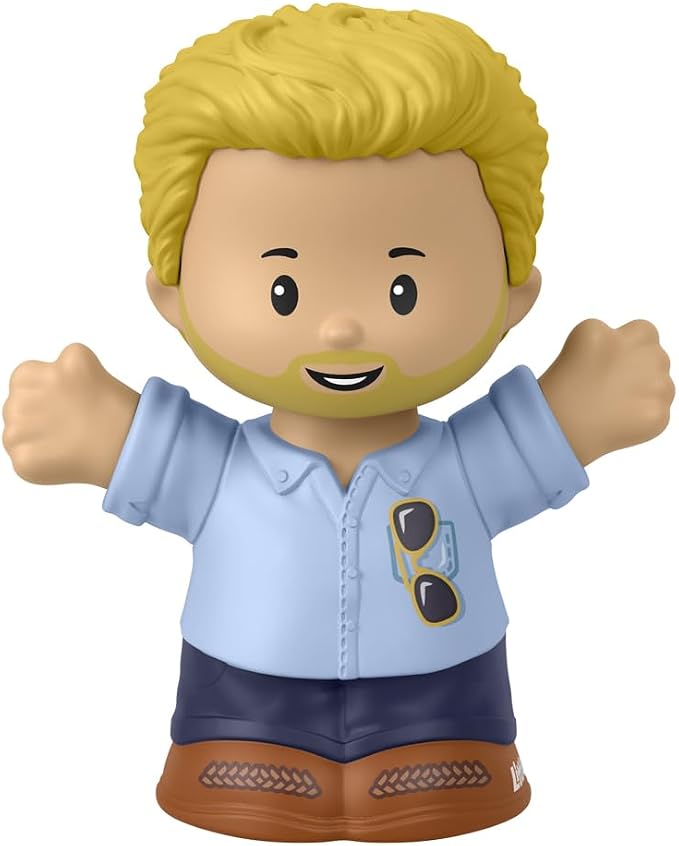 Little People Papá con Cabello Rubio y Barba Figura Individual - Fisher Price