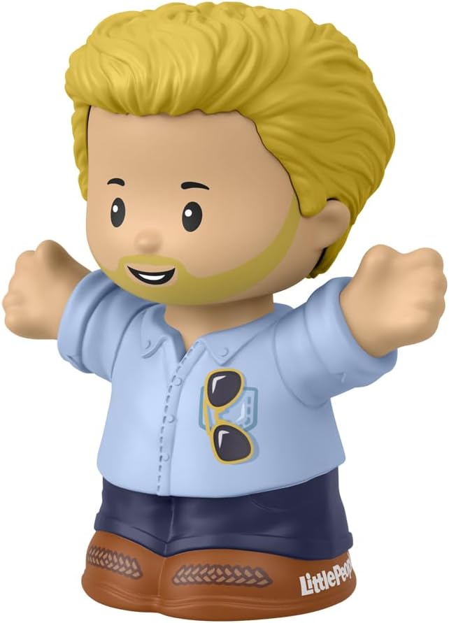 Little People Papá con Cabello Rubio y Barba Figura Individual - Fisher Price