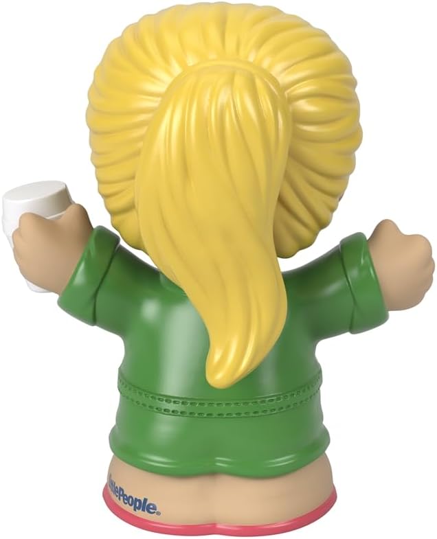 Little People Mujer con Taza de Café Figura Individual - Fisher Price