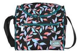 Lonchera Flower Power Natura Negra - Primavera Saldos A Huevo