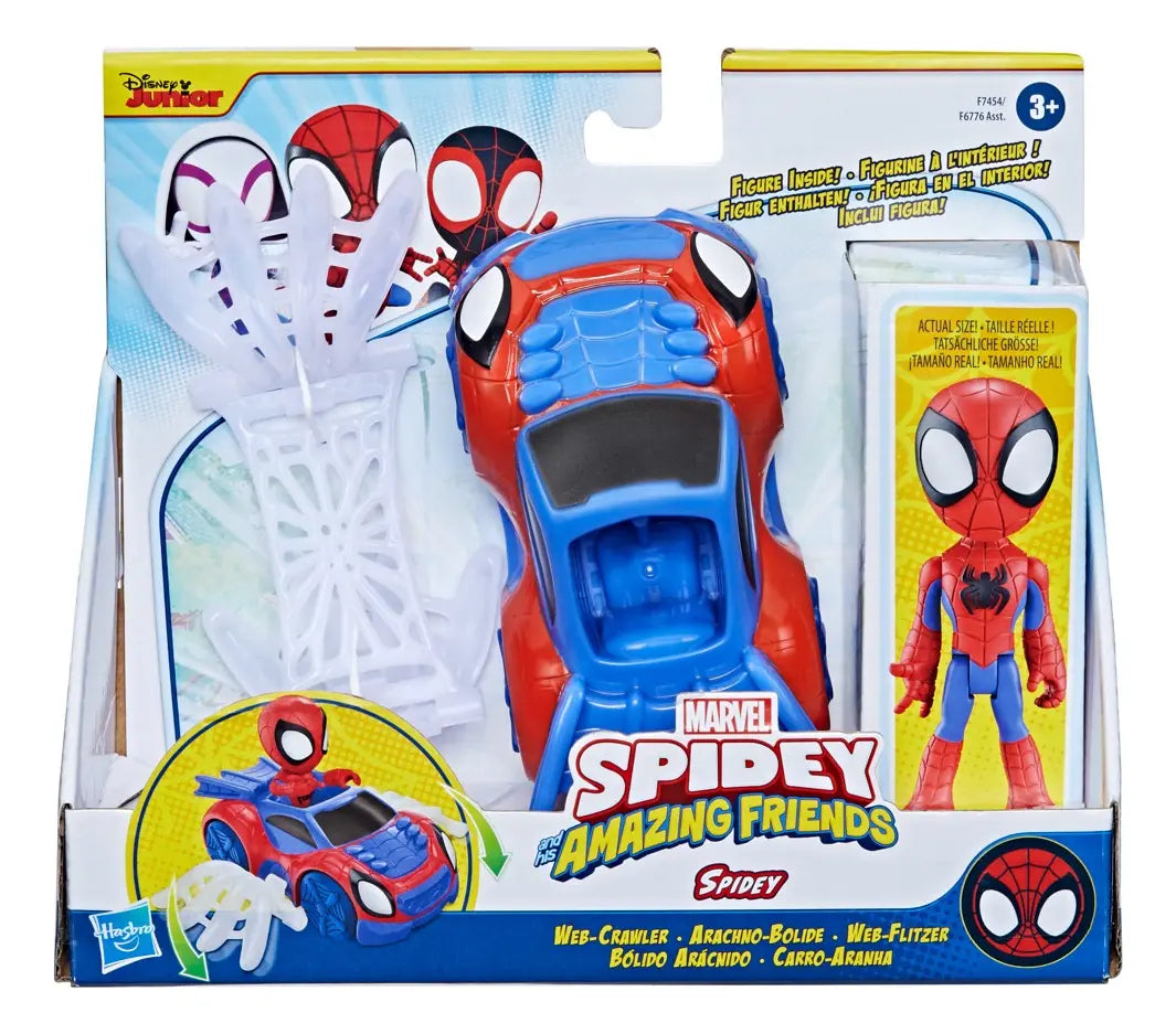 Marvel Spidey y Sus Sorprendentes Amigos Bólido Arácnido – Hasbro