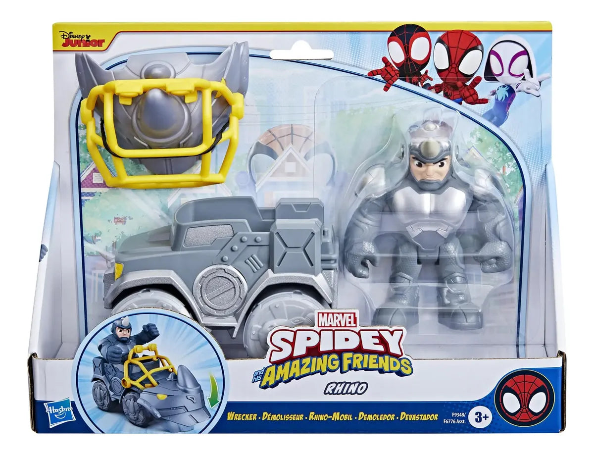 Marvel Spidey y Sus Sorprendentes Amigos Rhino Demoledor – Hasbro