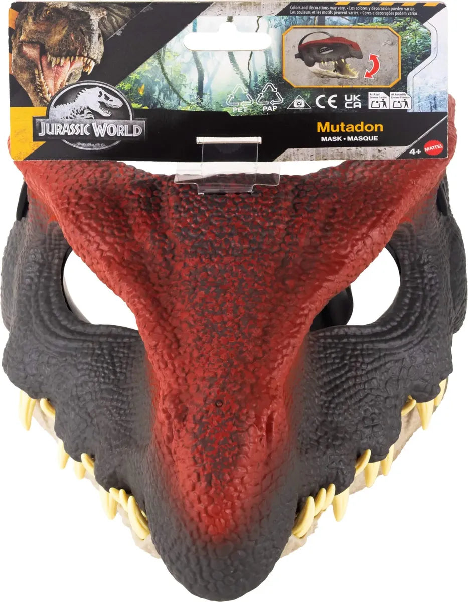 Máscara de Dinosaurio Mutadon Jurassic World Rebirth JKM95 – Mattel