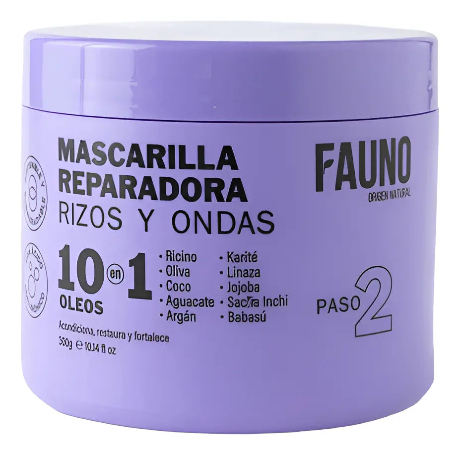 Mascarilla Capilar para Rizos y Ondas de 300 g – Fauno