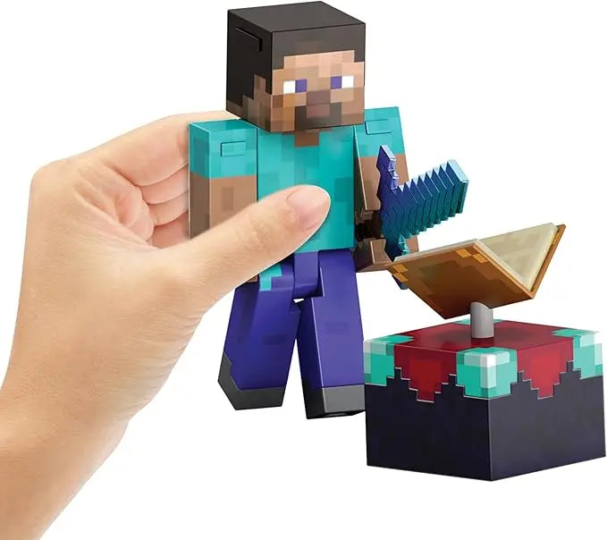 Minecraft Diamond Level Steve Figura de acción con accesorios - Mattel en oferta outlet Colombia saldos a huevo