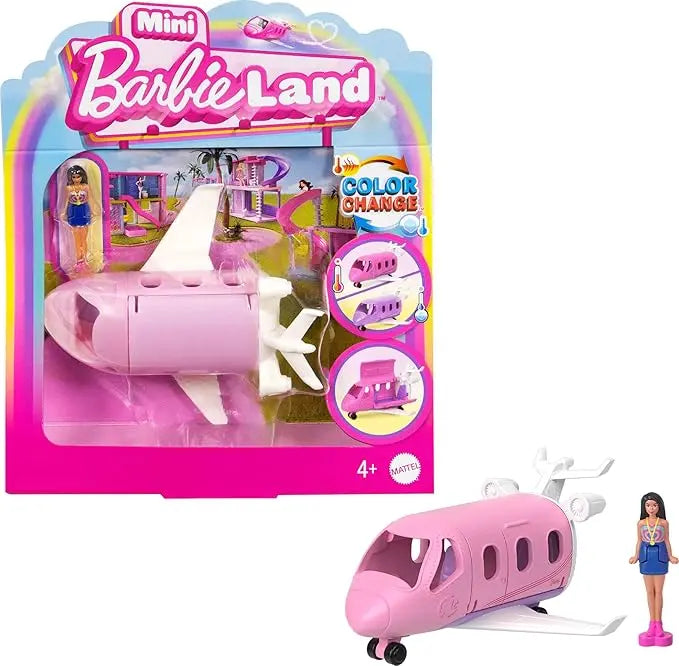 Mini Barbieland Cambia de Color AVION - MATTEL