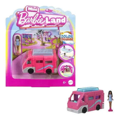 Mini Barbieland Cambia de Color CAMPER - MATTEL