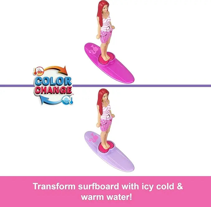 Mini Barbieland Cambia de Color CARRO PLAYA - MATTEL