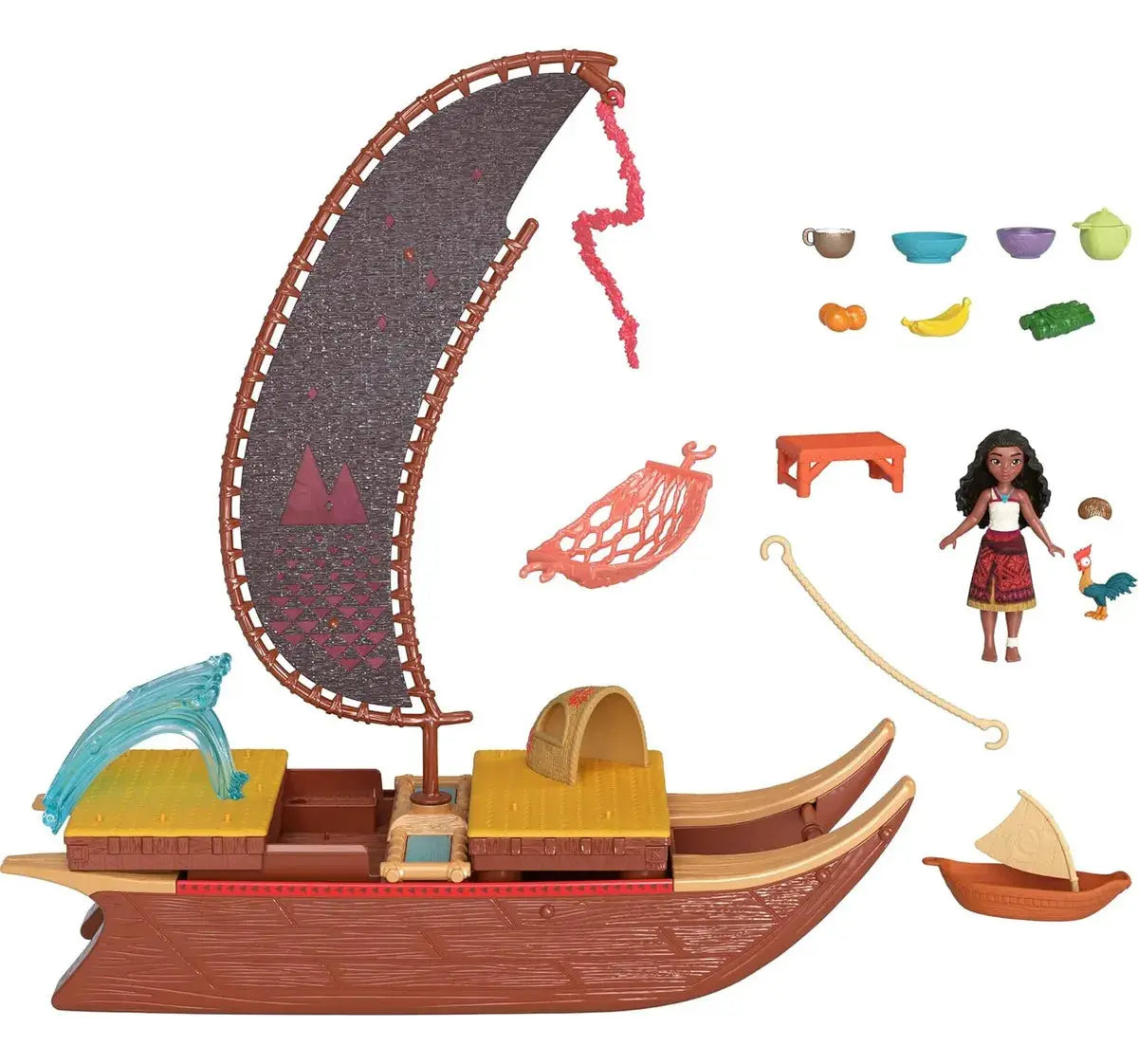 Moana 2 Playset Aventuras en Canoa Disney - Mattel en oferta outlet Colombia saldos a huevo