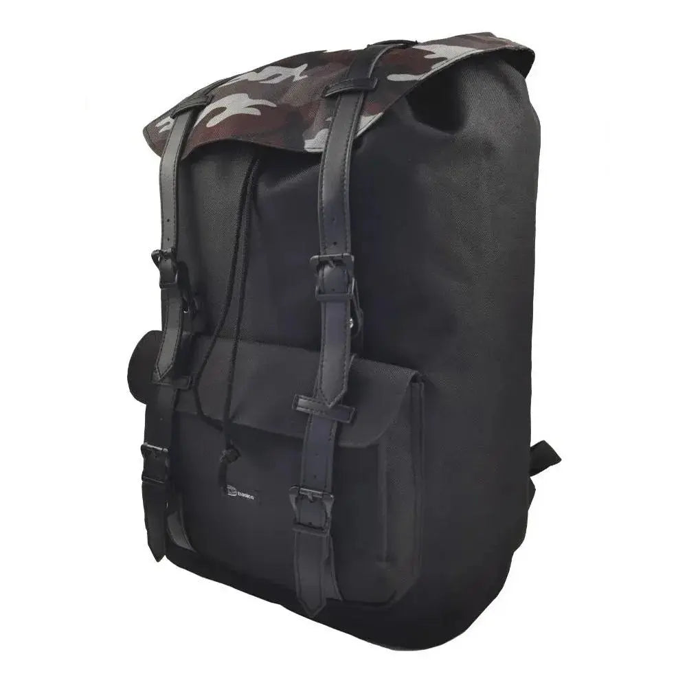 Mochila Para Mujer Negro Con Camuflado Basics en oferta outlet Colombia saldos a huevo