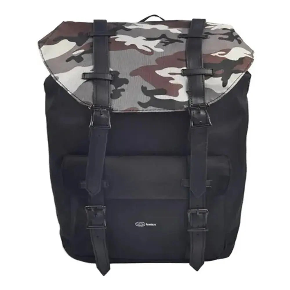 Mochila Para Mujer Negro Con Camuflado Basics en oferta outlet Colombia saldos a huevo