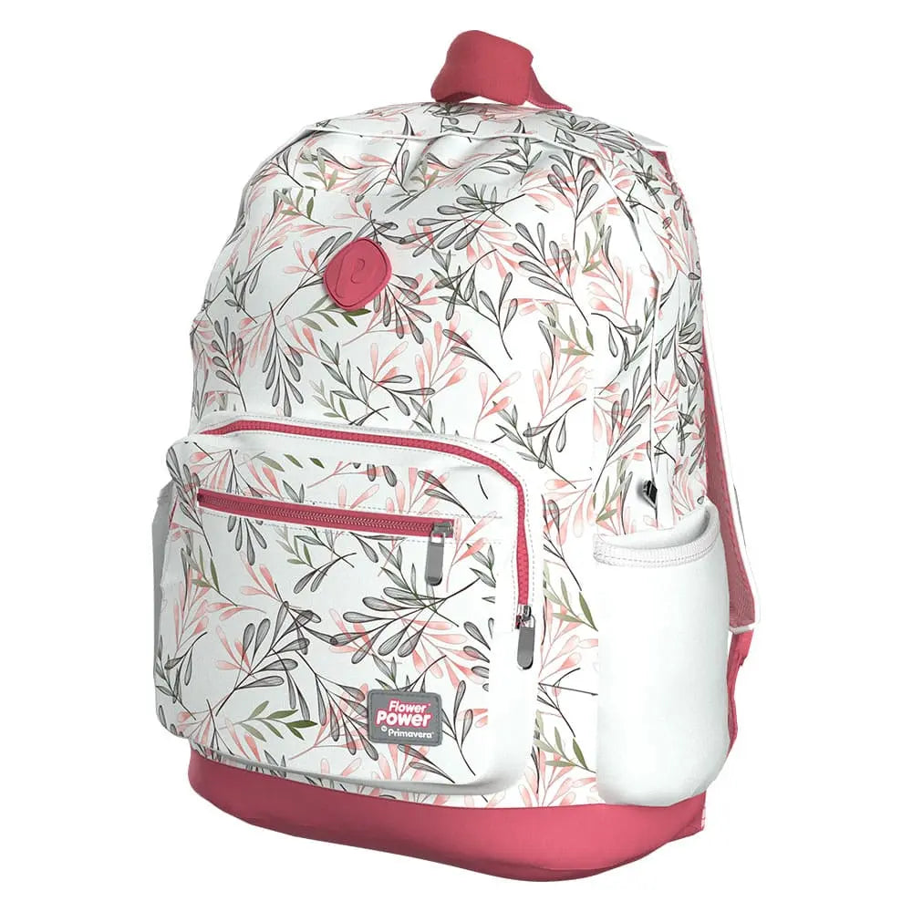 Morral Premium Flower Power Blanco - Primavera en oferta outlet Colombia saldos a huevo