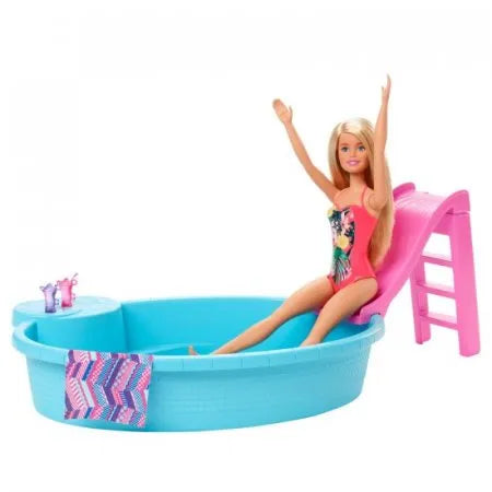 Muñeca Barbie Piscina Glamurosa – Mattel en oferta outlet Colombia saldos a huevo