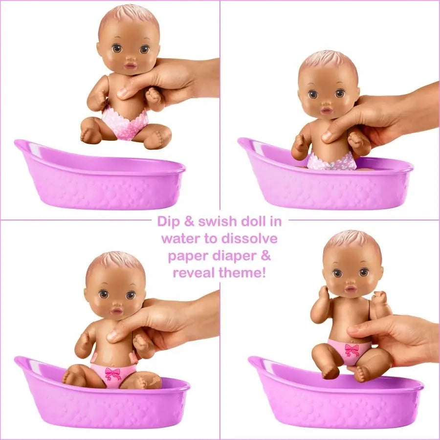 Muñeca Bebé Little Mommy Wonder Nursery Pelo Café – Mattel