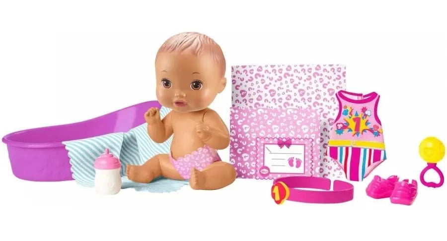 Muñeca Bebé Little Mommy Wonder Nursery Pelo Café – Mattel
