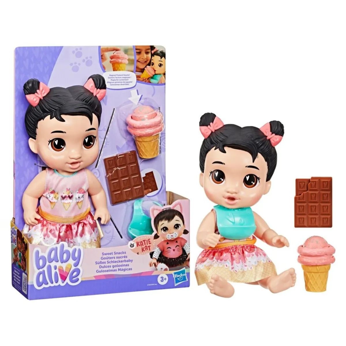 Muñeca Bebé Dulces Golosinas Katie Baby Alive - Hasbro