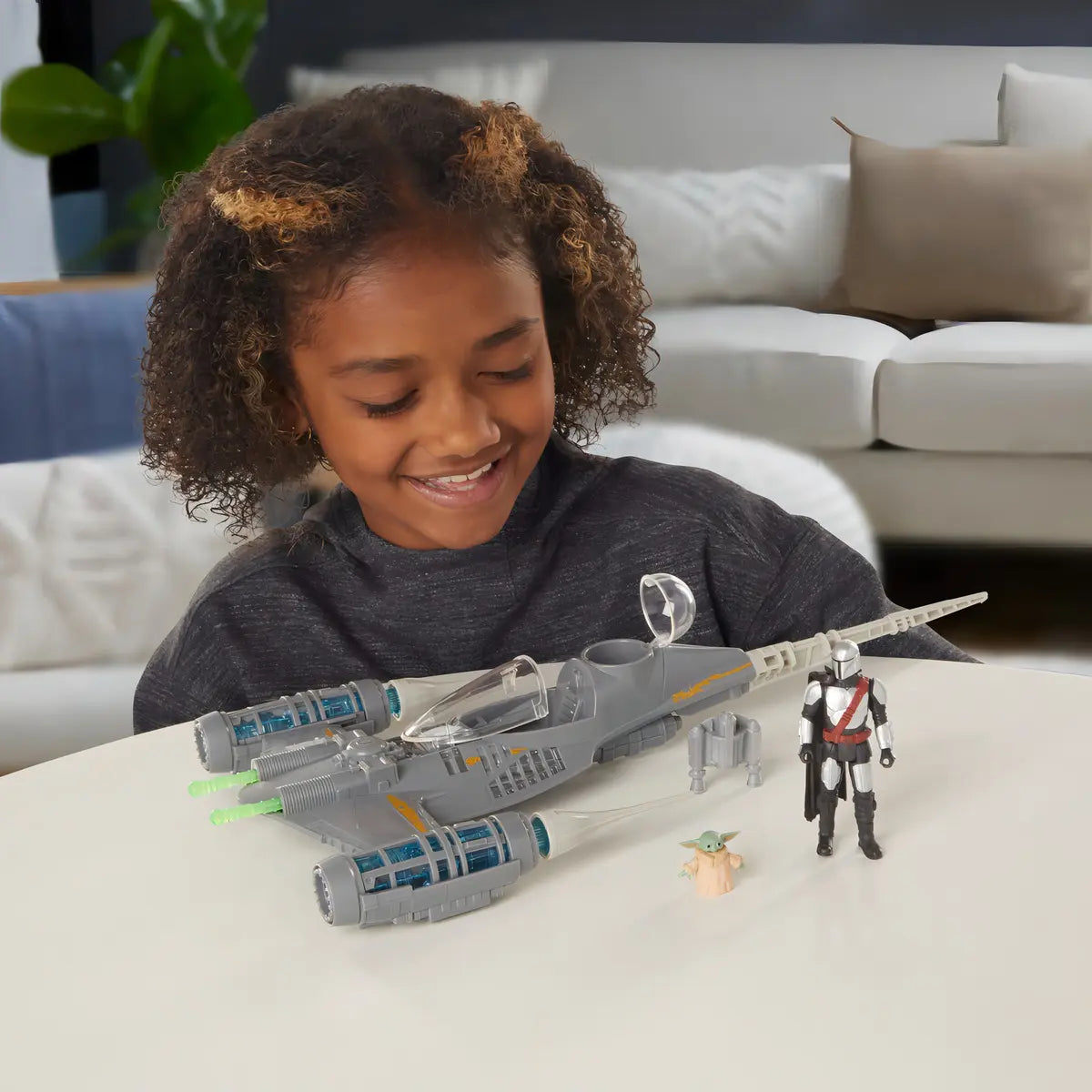 Star Wars Nave N-1 Starfighter con Mandalorian y Grogu – Hasbro
