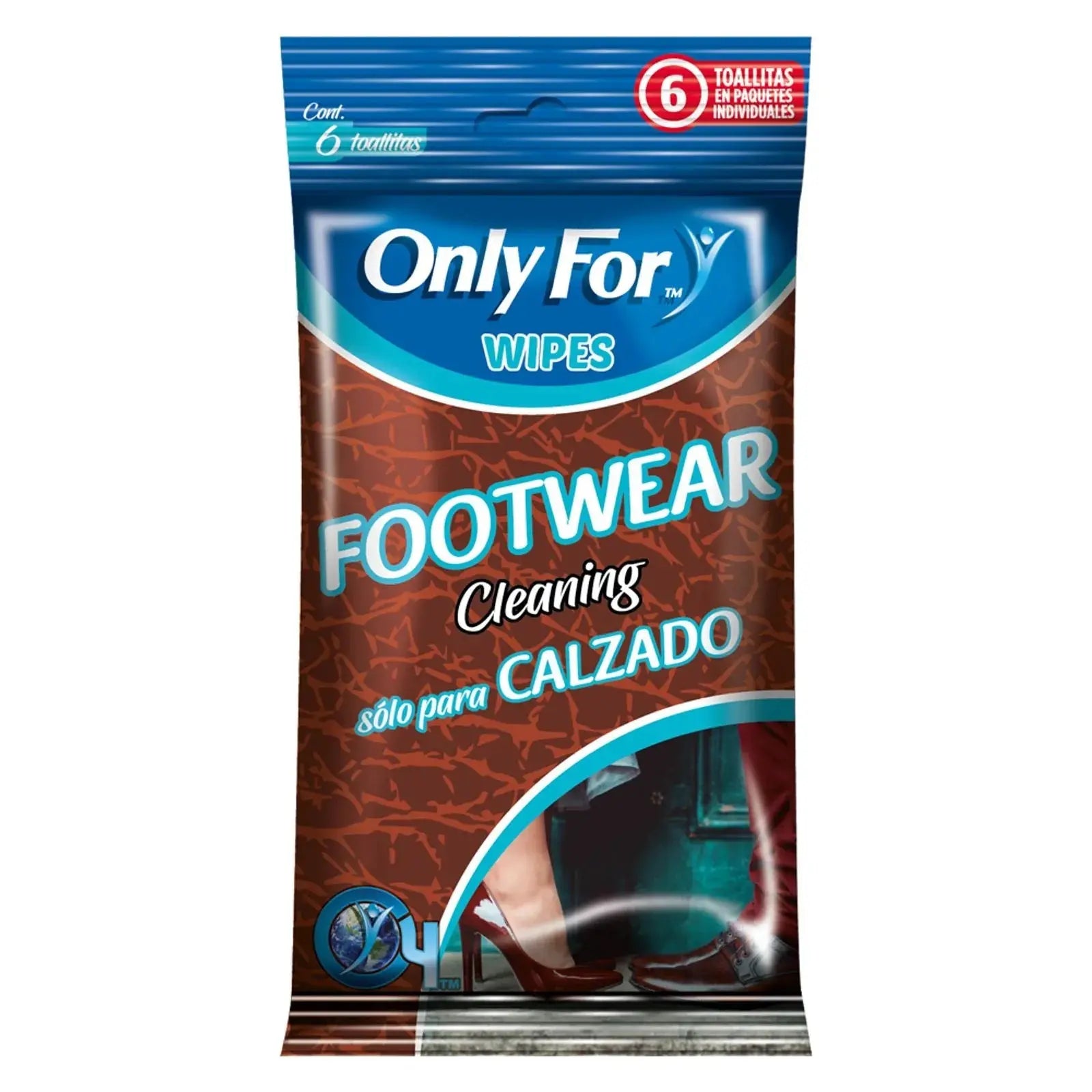Pañitos Húmedos Only For Calzado x 6 und en oferta outlet Colombia saldos a huevo