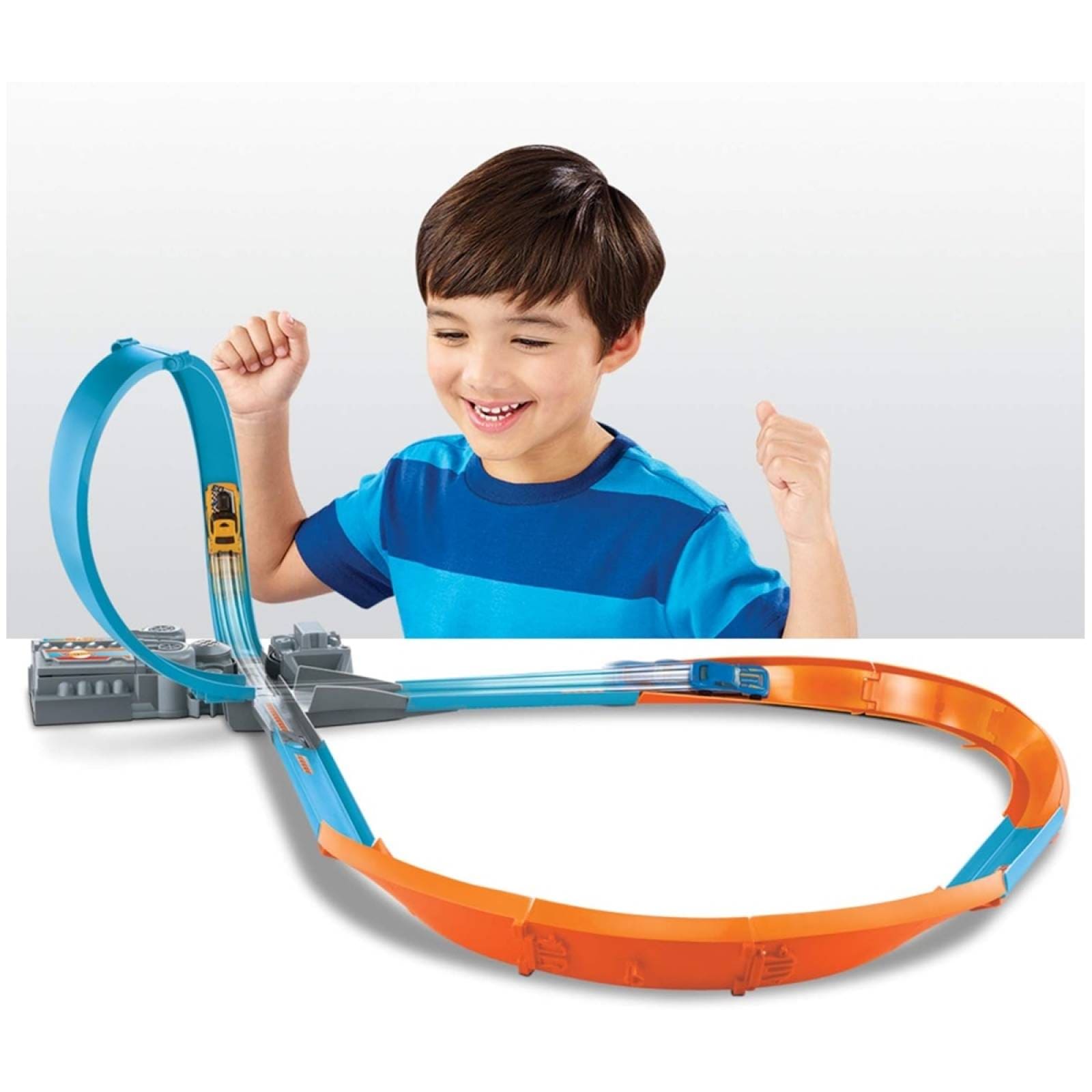 Hot Wheels Pista Circuito en 8 – Mattel
