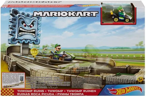 Pista Ruinas de Thwomp Mario Kart – Hot Wheels