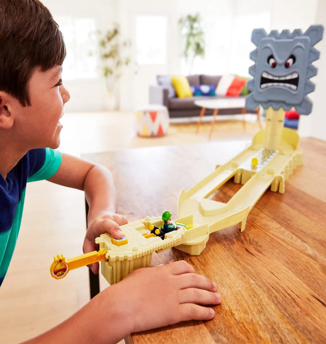 Pista Ruinas de Thwomp Mario Kart – Hot Wheels