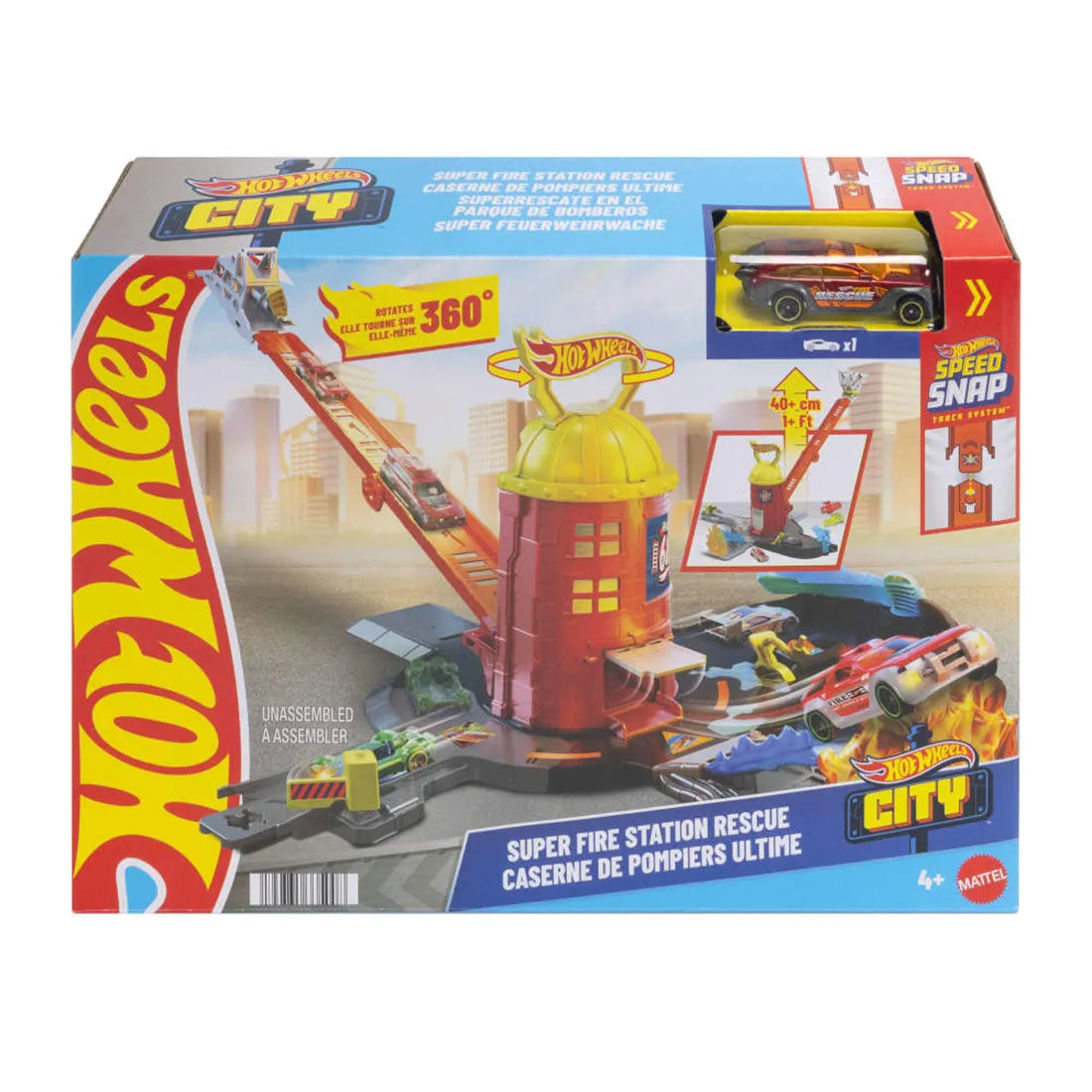 Pista City Súper Estación de Bomberos - Hot Wheels en oferta outlet Colombia saldos a huevo