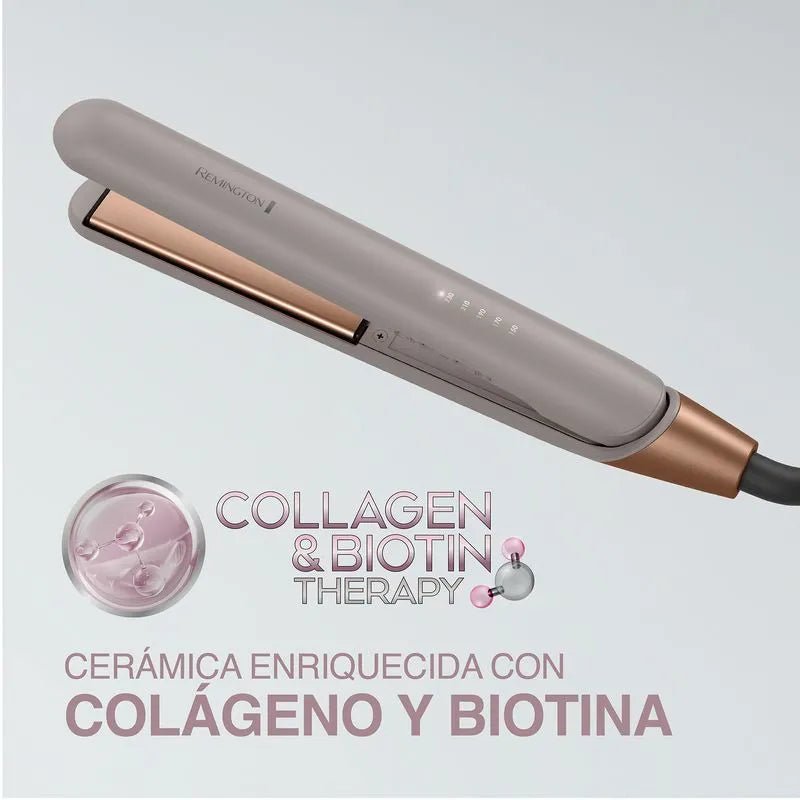 Plancha alisadora colageno y biotina anti frizz S31A - Remington en oferta outlet Colombia saldos a huevo