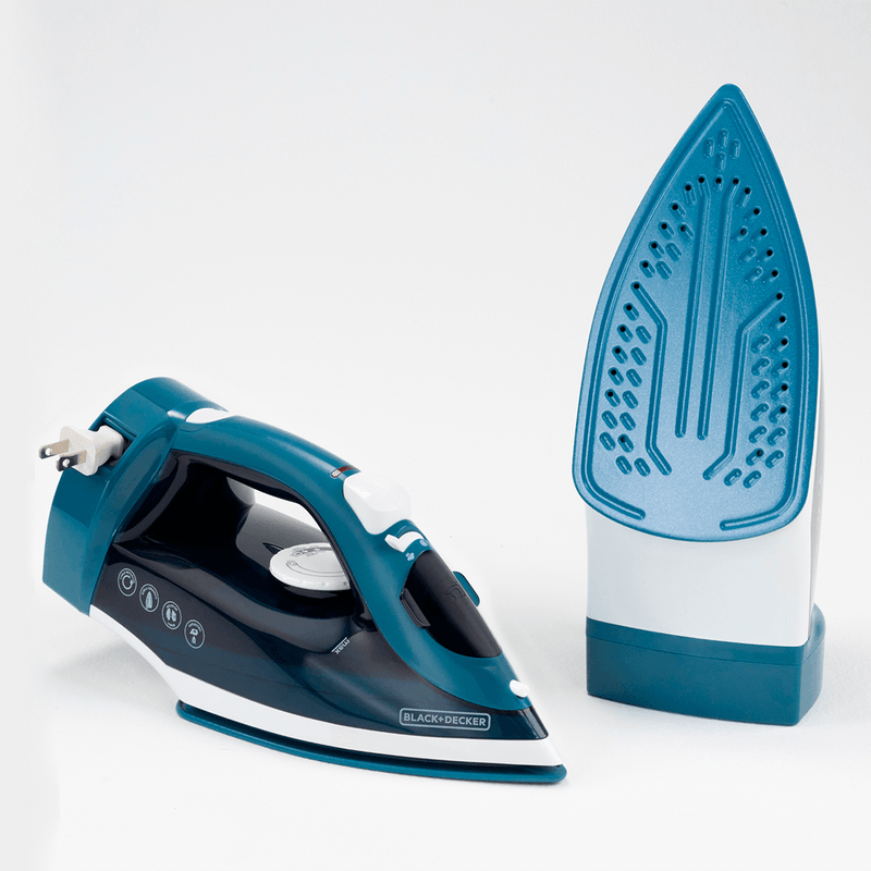 Plancha de Vapor Azul con Cable Retráctil ICR004B-LA – Black+Decker