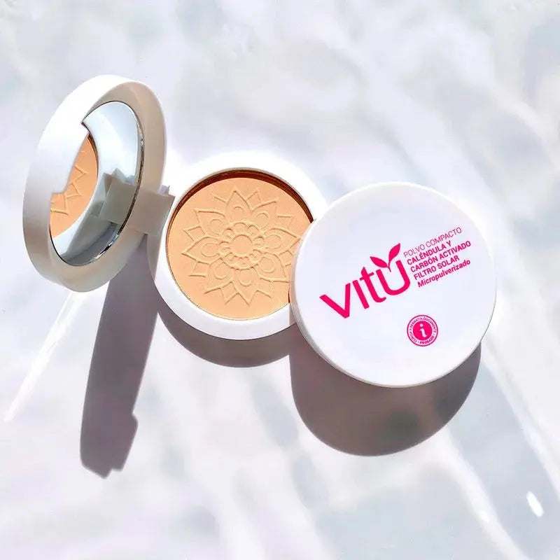 Polvo Matificante Caléndula 12 g - Vitú en oferta outlet Colombia saldos a huevo