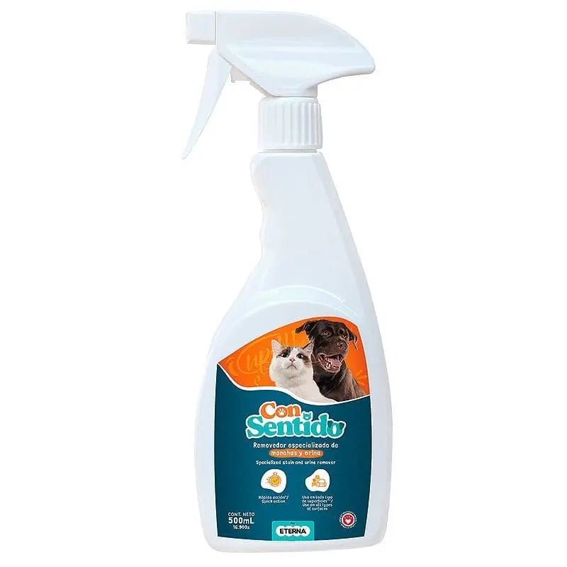 Removedor Especializado de Manchas y Orina Con Sentido 500ml – Eterna en oferta outlet Colombia saldos a huevo