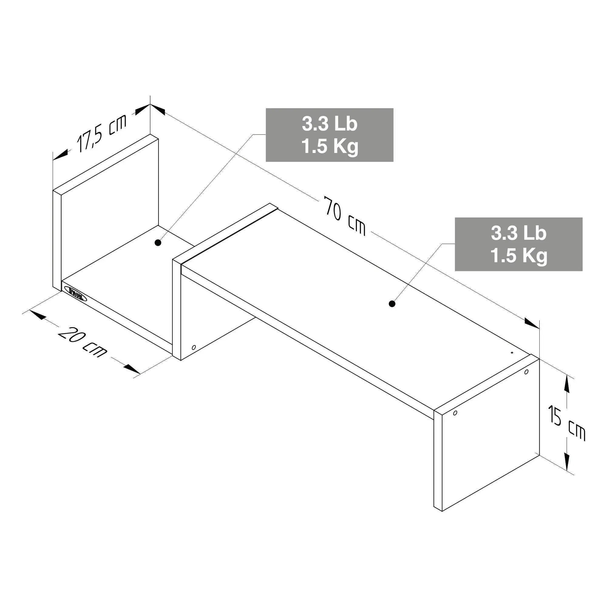 Repisa Flotante Chic - Behome en oferta outlet Colombia saldos a huevo