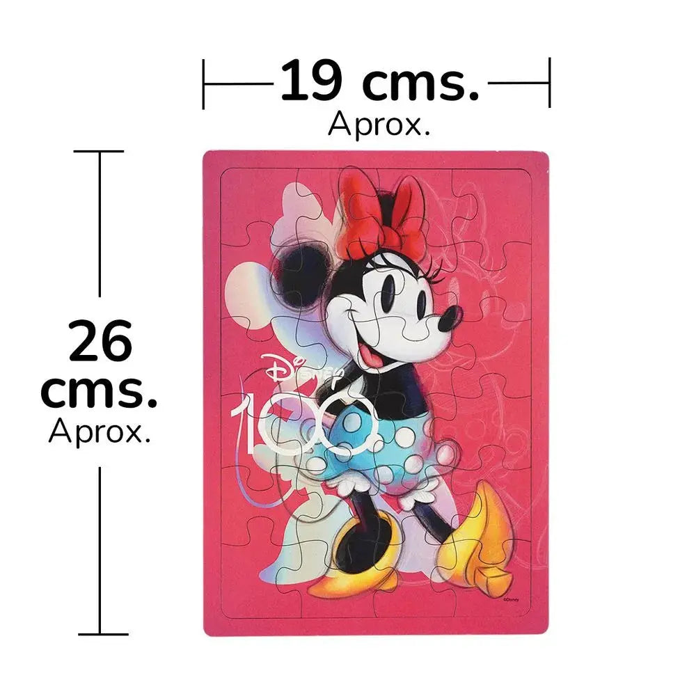 Rompecabezas Minnie Mouse Classic Disney 100 - 24 Piezas - Primavera en oferta outlet Colombia saldos a huevo