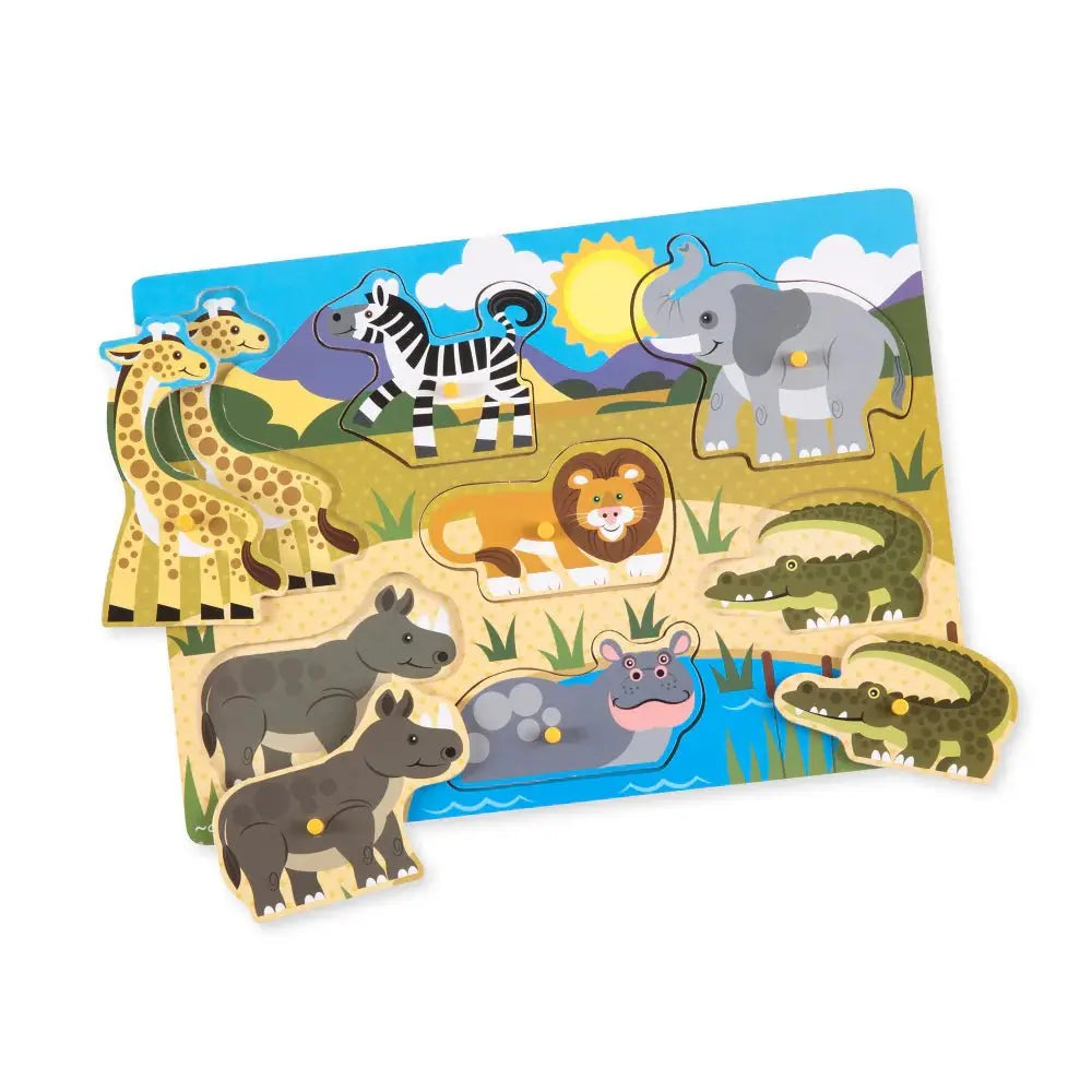 Rompecabezas Safari - Melissa and Doug en oferta outlet Colombia saldos a huevo