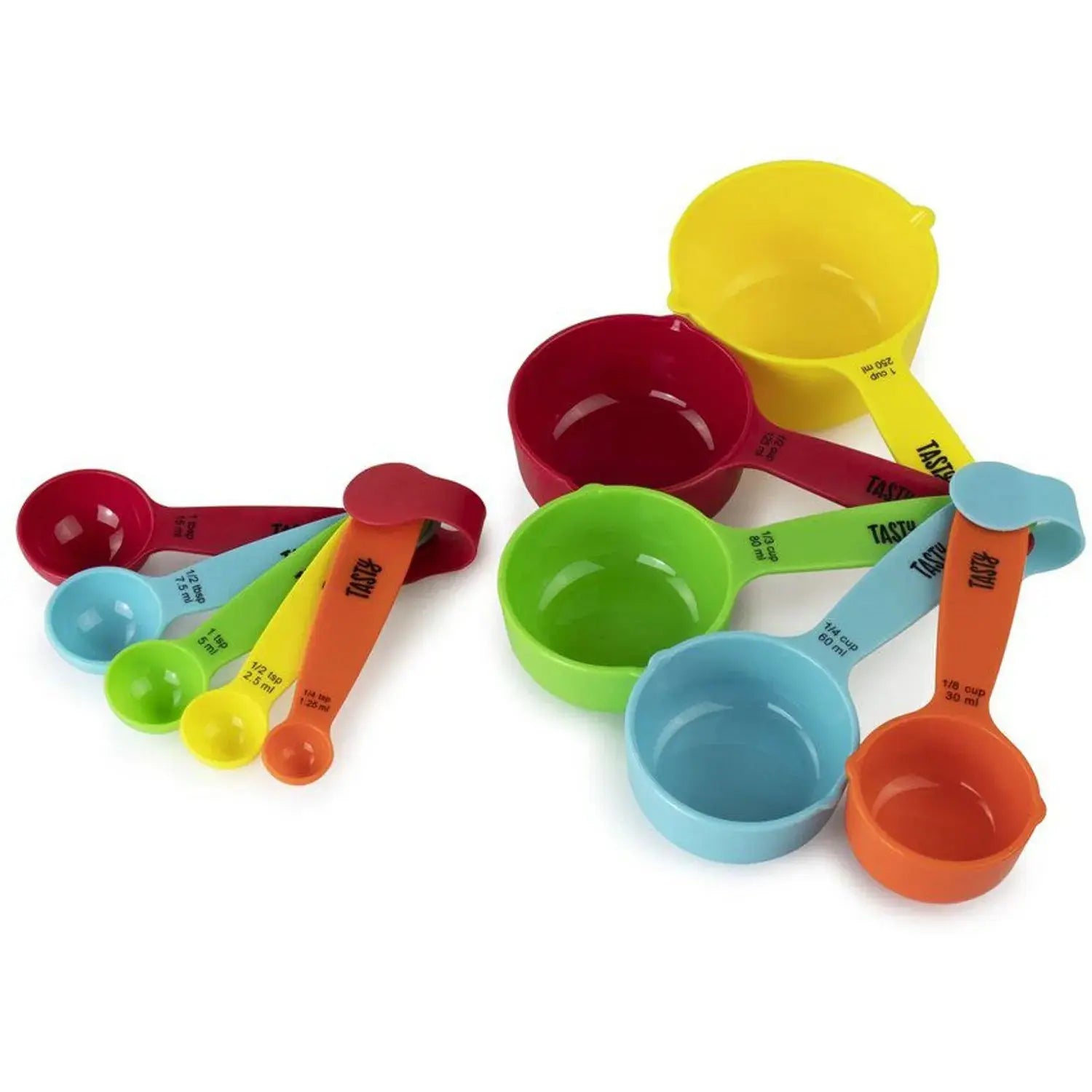Set 10 Piezas Cucharas y Tazas Medidoras - Tasty en oferta outlet Colombia saldos a huevo