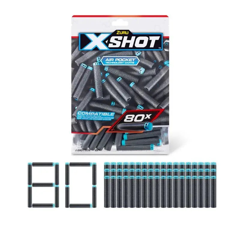 Set 80 Dardos X-Shot en oferta outlet Colombia saldos a huevo