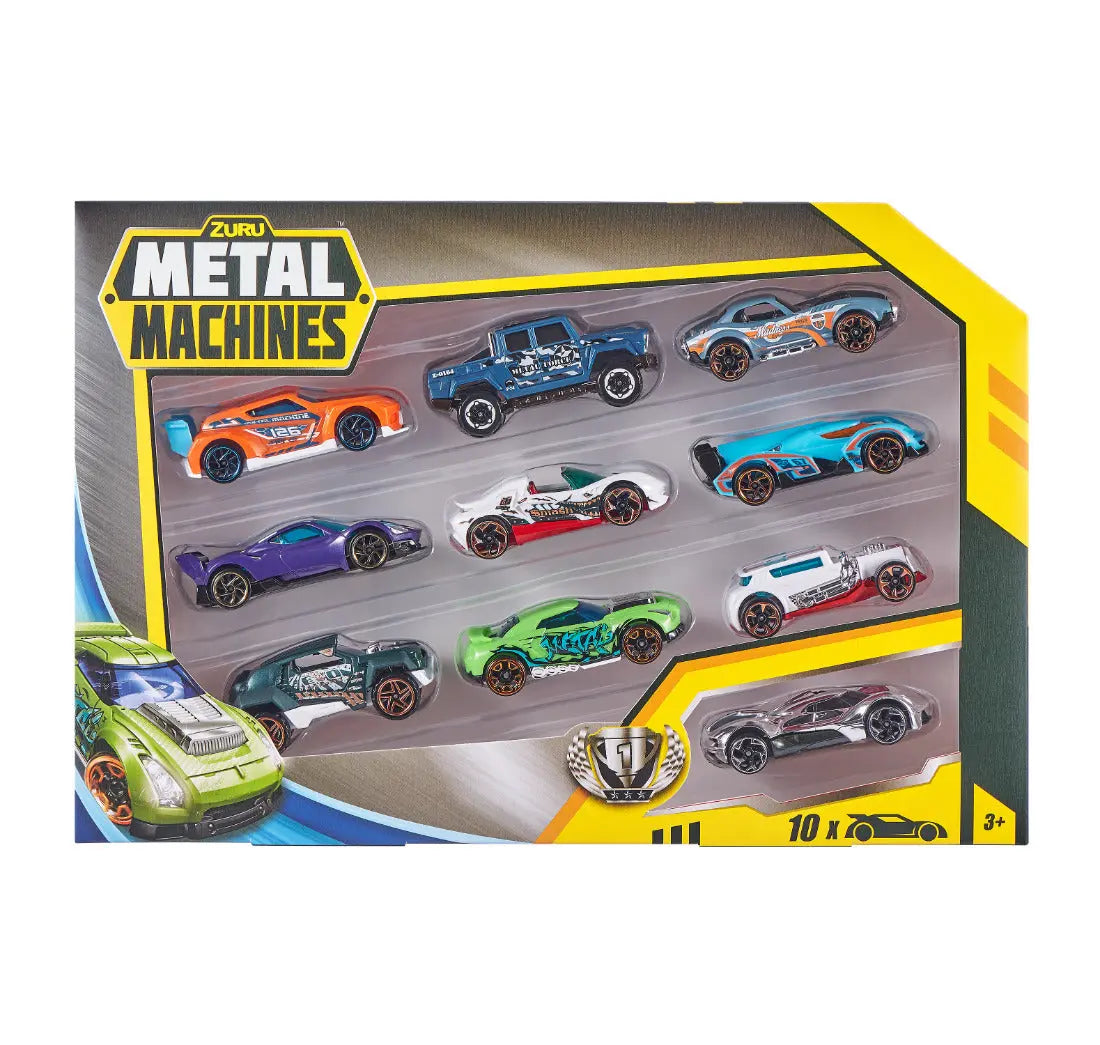 Set de Autos Die Cast x 10 - Metal Machines en oferta outlet Colombia saldos a huevo